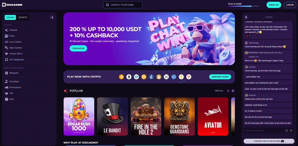 Discasino - Missouri online casinos